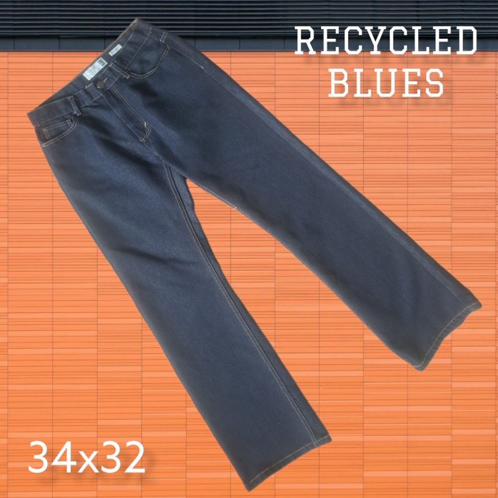 Recycled Blues Straight Fit Jean's 34x32